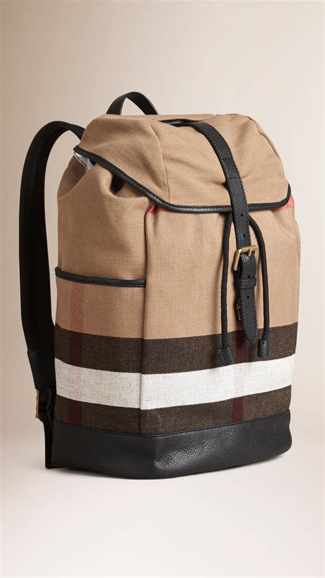 tiny backpack burberry|Burberry backpack men.